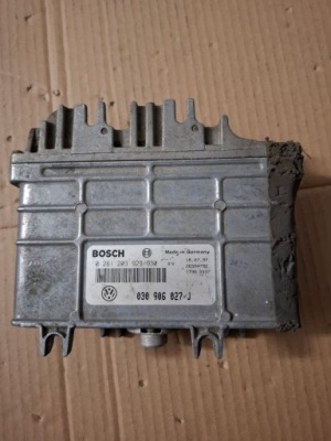 Бортовой компьютер блок управления двигателя 030906027j seat фото №1