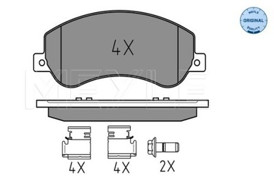 КОЛОДКИ HAM. VW P. AMAROK 2,0-3,0 TDI 10-