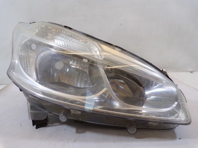 Лампа передняя перед правая peugeot 208 фото №1
