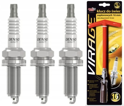 DENSO KH16TT BUJÍA DE ENCENDIPARA + LLAVES PARA BUJÍAS 16MM  