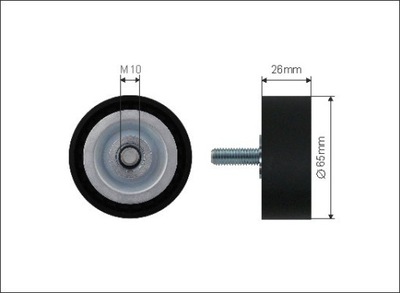 ROLLO TENSOR BMW 3 F30 F80 2.0 3.0 2011-2018  