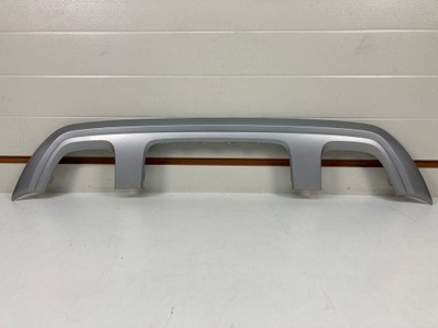 Накладка бампера заднього vw t-roc lift фото №1