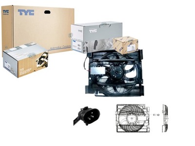 Вентилятор радіатора [tyc] фото №1