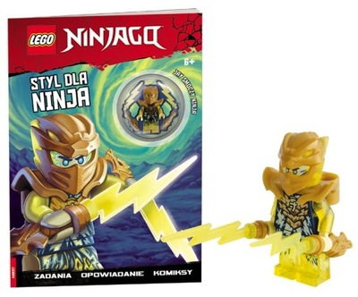 LEGO NINJAGO Styl dla Ninja Komiks Zadania Figurka Smoczego Jaya 6+