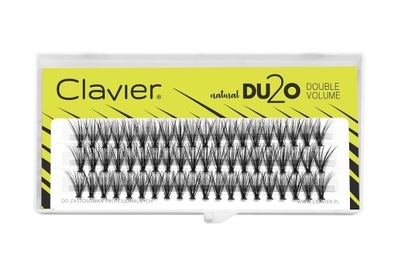 Clavier DU2O Double Volume kępki rzęs 12mm