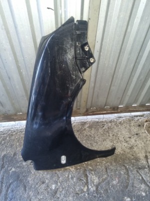 Крыло правый передний vw polo 9n чёрный фото №1