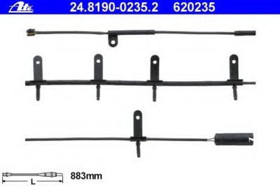 SENSOR KLOCK. HAMULC. MINI 00-06 PARTE DELANTERA  