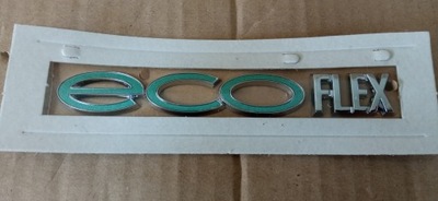 OPEL ECOFLEX EMBLEMAT LOGO ZNACZEK NAPIS TYLNEJ KLAPY NOWY 13318987