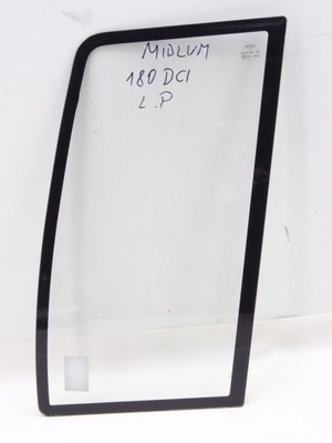 Renault midlum скло двері лівий перед przesuwana фото №1