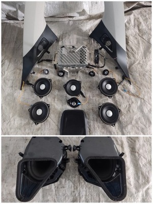 BMW I3 I01 SISTEMA DE SONIDO HARMAN KARDON REFORZADOR 12X ALTAVOZ REJILLAS JUEGO  