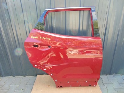 Дверь правый задняя hyundai santa fe iii lift фото №1