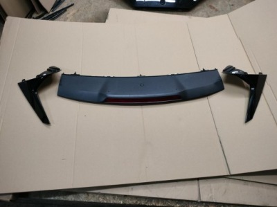 Накладка спойлер qashqai iii j12 свет стоп крышки багажника оригинал идеальное состояние фото №1