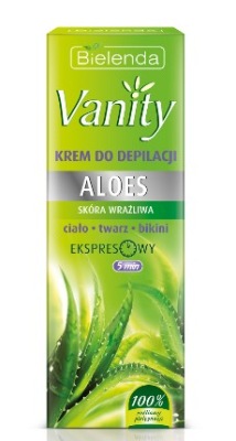 BIELENDA Vanity Krem do depilacji ALOES EKSPRESOWY