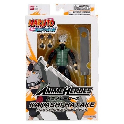 Anime Heroes Naruto Action Figure Hatake Kakashi Fourth Great Ninja War, 17