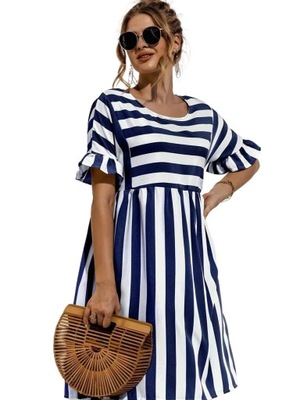 XXL SUKIENKA W PASKI