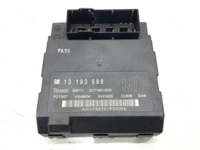 Модуль світла opel vectra c 13193588 03-09 блок керування освітлення, лампа фото №1