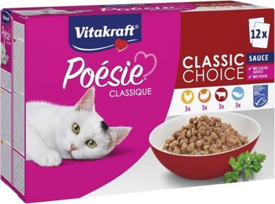 Vitakraft Poesie Classic Choice 12x85g