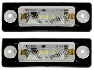 ПОДСВЕТКА LED (СВЕТОДИОД ) НОМЕРА SKODA SUPERB I 1 01-08