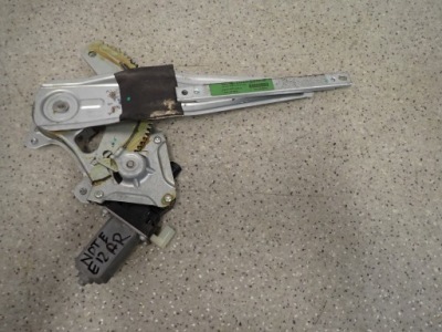 Nissan note e12 12- підйомник скло задній правий фото №1