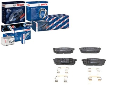 Bosch 986 494 590 набір гальмівних колодок гальмівних, гальма дискові фото №1