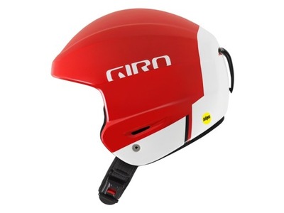 Kask zimowy GIRO STRIVE MIPS matte red + ochrona szczęki roz. M