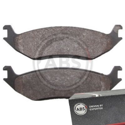 A.b.s. 38967 набор тормозных колодок тормозных, тормоза дисковые фото №1