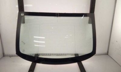 Стекло задняя задняя mercedes cls c219 2004-2011 оригинальная с подогревом зелёный фото №1