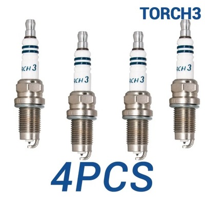 2-8PCS SPARK PLUGS TORCH3 PLATINUM CANDLES REPLACE FOR PZFR6R FOR AU~27849  