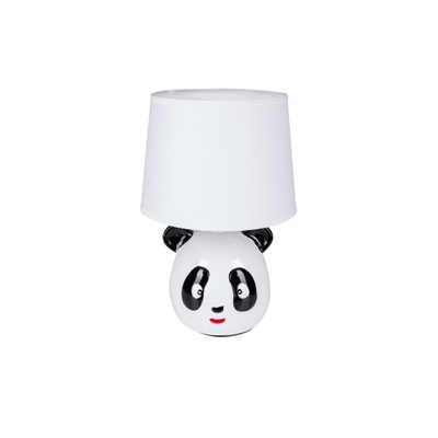 Lampka nocna dziecięca Panda biała z czarnym VO2169