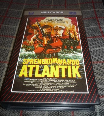 SPRENGKOMMANDO ATLANTIK . VHS