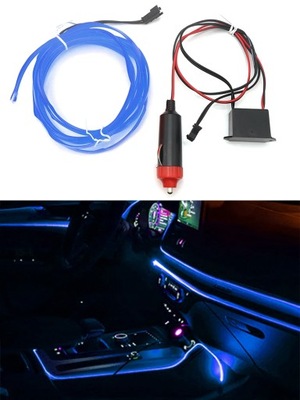 PEGATINAS DIOPARA LUMINOSO LED PARA INTERIOR COCHE STYLIZACJA-0268  