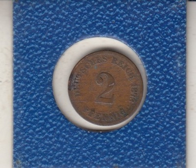 Niemcy-Cesarstwo 2 Pfennig 1873 A