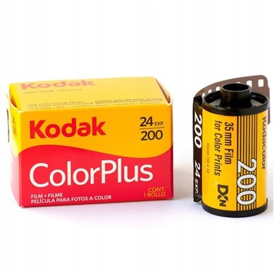 Film Kodak Colorplus 200/24 klisza 24 negatyw 200