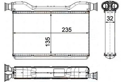 BEHR-HELLA CALENTADOR BMW 5 (F10,F18) 10- BEHR HE  