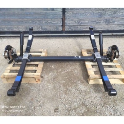 Балка подвеска ось амортизатор ступица задний рессоры fiat ducato 3 рестайлинг фото №1