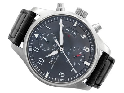 IWC SCHAFFHAUSEN PILOT CHRONOGRAPH SPITFIRE 42MM KOMPLET REF. IW387802