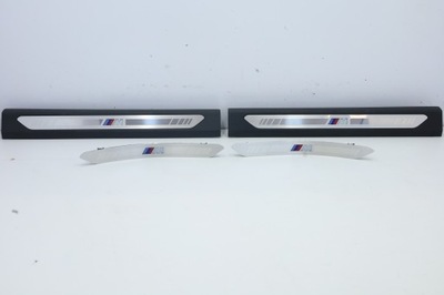 Накладки пороговые внутреннее bmw x5 g05 m-pakiet фото №1