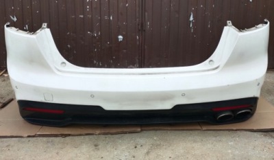 Kia stinger бампер задняя фото №1