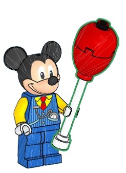 Figurka dis085 LEGO DISNEY Mickey Mouse Myszka Miki NOWA