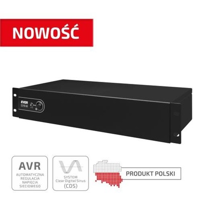 EVER UPS ECO Pro 1000 AVR CDS 19'' 2U