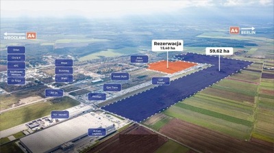 Działka, Osła, Gromadka (gm.), 240000 m²