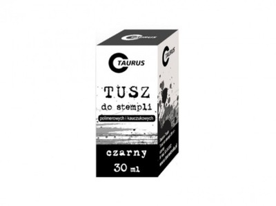 TUSZ DO STEMPLI 30ML CZARNY