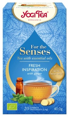 Herbata Yogi Tea Fresh Inspiration - Inspirująca świeżość (17x2,0g)