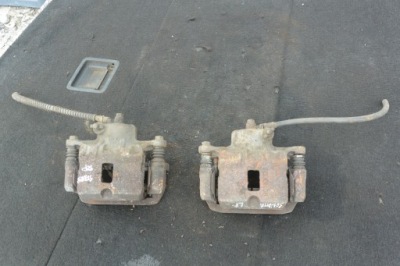 Суппорт тормозной перед левый правый комплект hyundai sonata ii фото №1