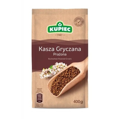 Kupiec Kasza gryczana prażona 400 g