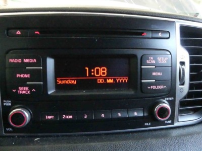 Радіо заводський kia sportage iv 15-21 96170d9340 радіопрогравач фото №1