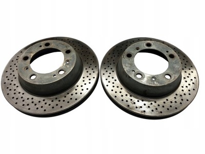 Тормозные диски тормозные задняя porsche 987 cayman boxster фото №1