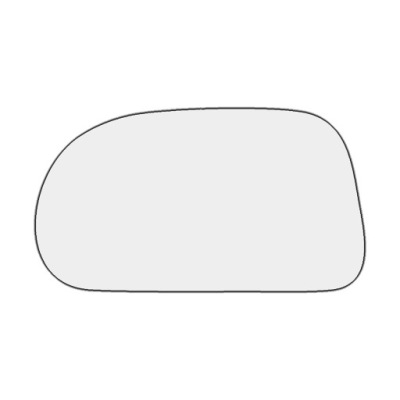 Стекло/зеркало fiat brava 182 1995-2003 1996 1997 фото №1