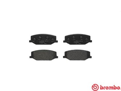 BREMBO P 79 001 КОМПЛЕКТ КОЛОДОК ТОРМОЗНЫХ, ТОРМОЗА TARCZOWE