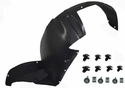 Citroen c8 peugeot 807 подкрылок перед правое клипсы фото №1